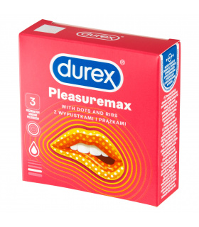 Durex Pleasuremax Prezerwatywy 3 sztuki