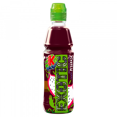 Kubuś Play! Exotic Napój jabłko czerwone winogrono pitahaya 400 ml