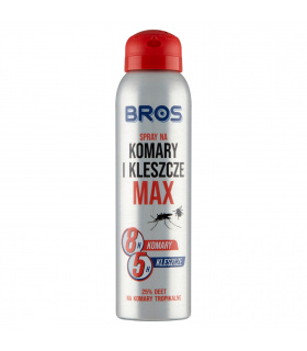 Bros Spray na komary i kleszcze max 90 ml