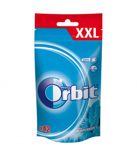 Orbit Peppermint Guma do żucia bez cukru 58 g (42 drażetki)