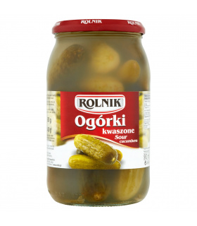 Rolnik Ogórki kwaszone 850 g