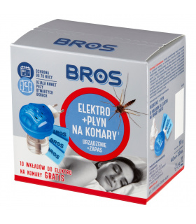 Bros Elektro + płyn na komary 40 ml