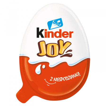 Kinder Joy Chrupiące wafelki posypane kakao w kremie z niespodzianką 20 g