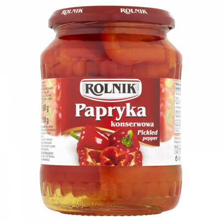 Rolnik Papryka konserwowa 650 g