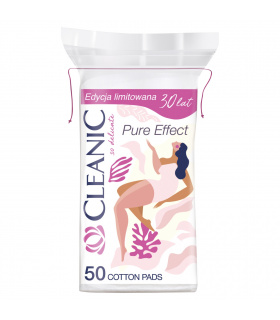 Cleanic Pure Effect Płatki kosmetyczne 50 sztuk