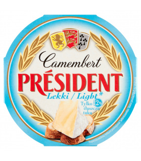 Président Ser Camembert lekki 120 g