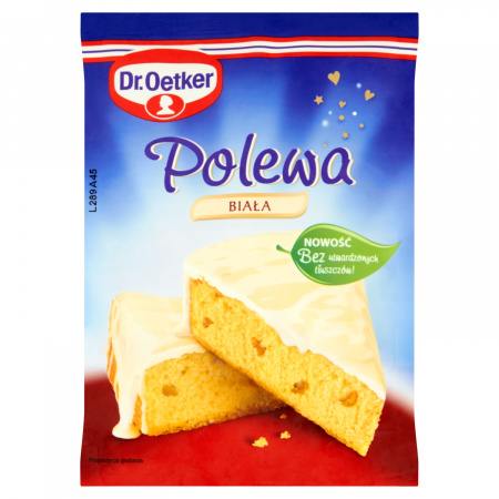 Dr. Oetker Polewa biała 100 g