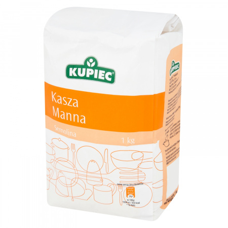 Kupiec Kasza manna 1 kg