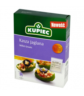 Kupiec Kasza jaglana 400 g (4 torebki)