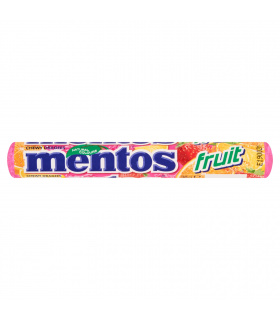 Mentos Fruit Cukierki do żucia o smaku owocowym 38 g