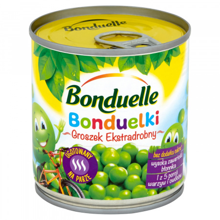 Bonduelle Bonduelki Groszek ekstradrobny 160 g