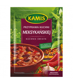 Kamis Kuchnie świata Przyprawa kuchni meksykańskiej Mieszanka przyprawowa 25 g