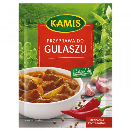 Kamis Przyprawa do gulaszu Mieszanka przyprawowa 25 g