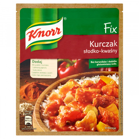 Knorr Fix Kurczak słodko-kwaśny 64 g