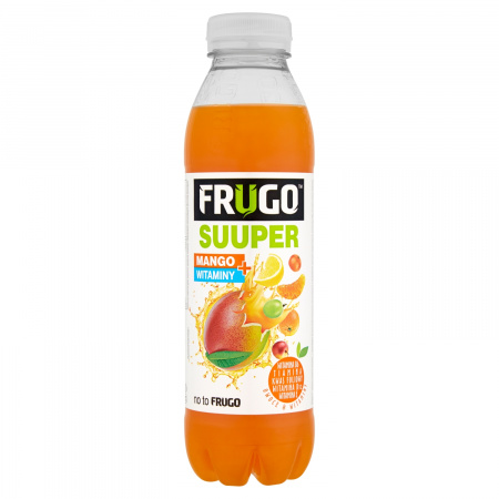 Frugo Suuper Mango + witaminy Napój wieloowocowy niegazowany 500 ml