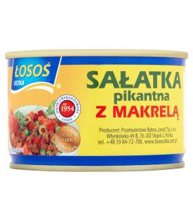 Łosoś Ustka Sałatka pikantna z makrelą 170 g