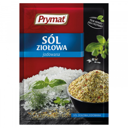 Prymat Sól ziołowa jodowana 30 g