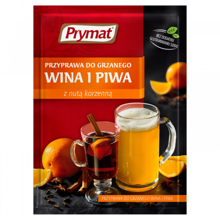 Prymat Przyprawa do grzanego wina i piwa z nutą korzenną 40 g