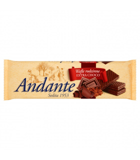 Andante Wafle rodzinne Extra Choco 130 g