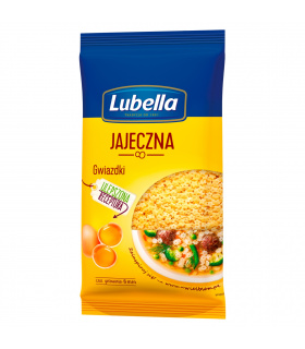 Lubella Jajeczna Makaron gwiazdki 250 g