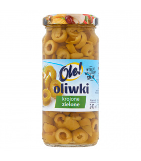 Ole! Oliwki zielone krojone 230 g