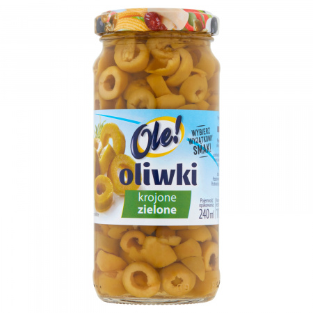 Ole! Oliwki zielone krojone 230 g