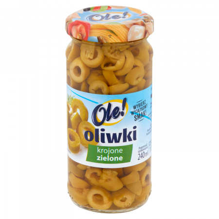 Ole! Oliwki zielone krojone 230 g