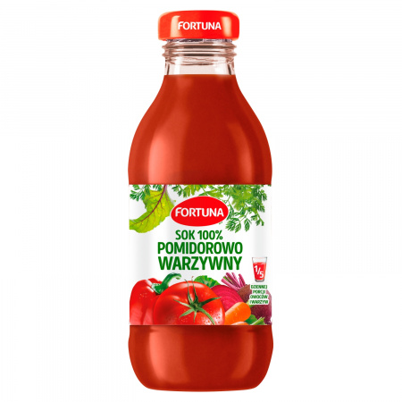 Fortuna Sok 100% pomidorowo warzywny 300 ml