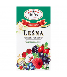 Malwa Herbatka owocowo-ziołowa leśna 40 g (20 x 2 g)