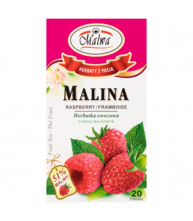 Malwa Herbatka owocowa malina 40 g (20 x 2 g)