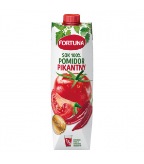 Fortuna Sok 100% pomidor pikantny 1 l