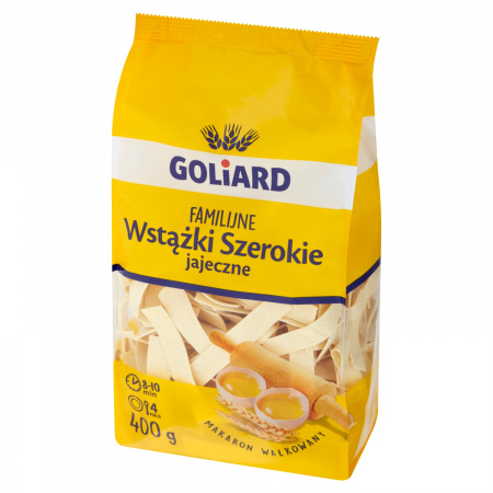 Goliard Makaron familijne wstążki szerokie jajeczne 400 g