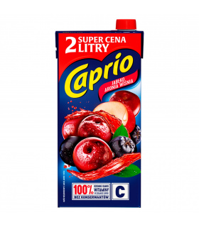 Caprio Napój jabłko aronia wiśnia 2 l