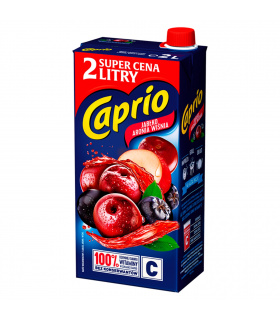 Caprio Napój jabłko aronia wiśnia 2 l