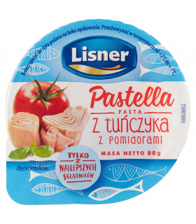 Lisner Pastella Pasta z tuńczyka z pomidorami 80 g