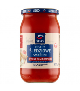 Seko Płaty śledziowe smażone w sosie pomidorowym 800 g