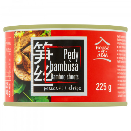 House of Asia Pędy bambusa paseczki 225 g