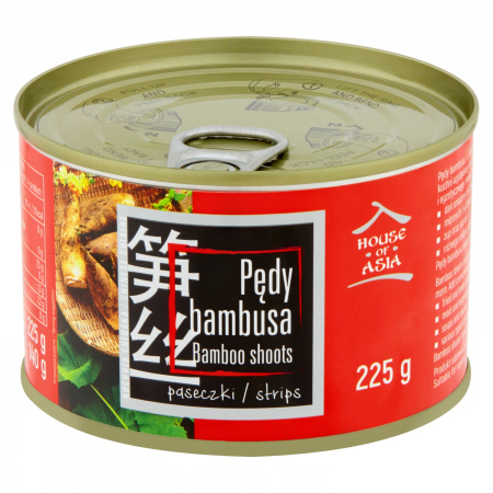 House of Asia Pędy bambusa paseczki 225 g