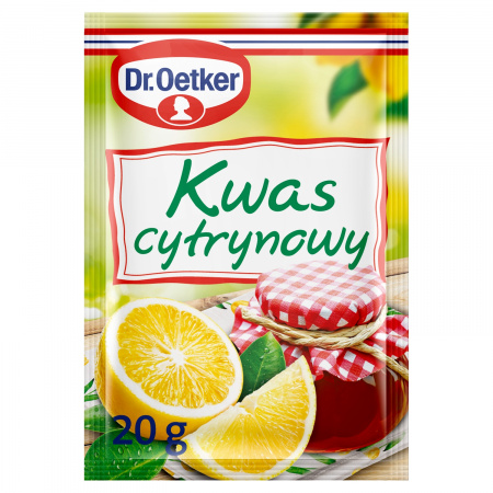 Dr. Oetker Kwas cytrynowy 20 g