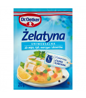 Dr. Oetker Żelatyna uniwersalna 20 g