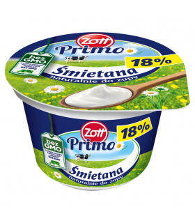 Zott Primo Śmietana 18% 180 g