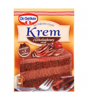 Dr. Oetker Krem do tortów i ciast smak czekoladowy 140 g