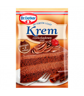 Dr. Oetker Krem do tortów i ciast smak czekoladowy 140 g