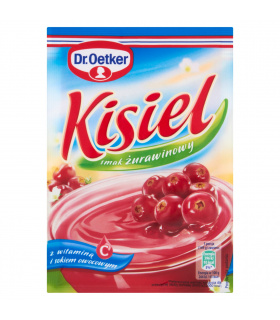 Dr. Oetker Kisiel smak żurawinowy 38 g