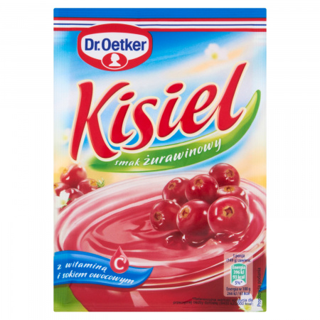 Dr. Oetker Kisiel smak żurawinowy 38 g