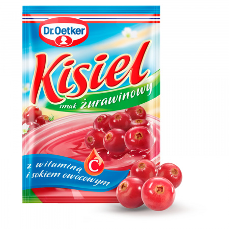 Dr. Oetker Kisiel smak żurawinowy 38 g