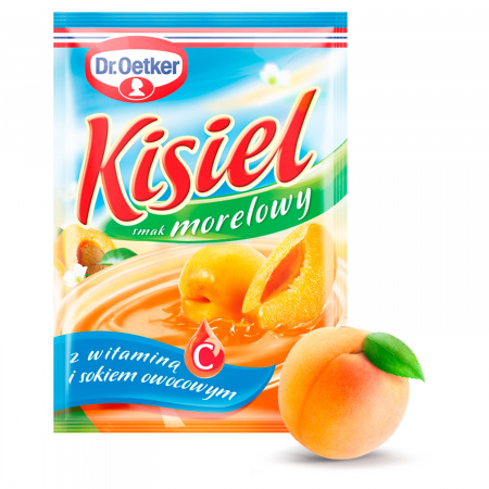 Dr. Oetker Kisiel smak morelowy 38 g