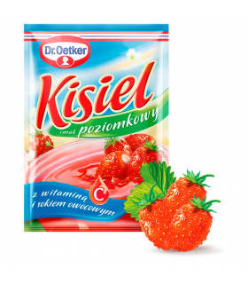 Dr. Oetker Kisiel smak poziomkowy 38 g