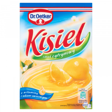 Dr. Oetker Kisiel smak cytrynowy 38 g