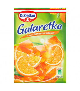 Dr. Oetker Galaretka o smaku pomarańczowym 77 g